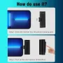 Двоен безжичен петличен микрофон LIHUACHEN за iPhone iPad, микрофон, снимка 3