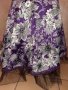 Рокля в лилаво и бяло , снимка 5