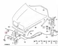 Жило с дръжка за освобождаване на преден капак BMW, X5 E70, X6 E71, снимка 4
