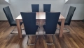 трапезна маса ( разтегаема)+6 стола , снимка 1