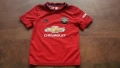 Adidas FC MANCHESTER UNITED Kids Football T-Shirt Размер 4-5 г /110 см детска футболна тениска 33-66, снимка 1