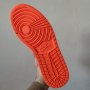 Nike Air Jordan 1 High Electro Orange White Нови Оригинални Обувки Размер 42 Номер Мъжки Кецове, снимка 7