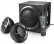 Аудио система Fenda F&D - A111X, 2.1, черна, снимка 2