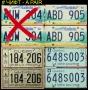 Канадски Автомобилни Регистрационни Номера Табели КАНАДА CA, снимка 6