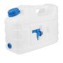 Туба за вода с пластмасов кран, 10 литра, снимка 1 - Къмпинг мебели - 41683295