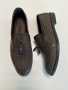 Мъжки Обувки от Естествена Кожа - Бордо, снимка 1