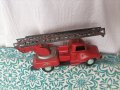 Стара ламаринена играчка пожарна , снимка 1 - Антикварни и старинни предмети - 41103731
