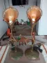 Стилни и красиви,антикварни, нощни лампи.Обявената цена е за двете., снимка 4