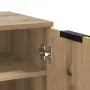 vidaXL Шкаф за обувки дъб артизан 59x35x70 см инженерна дървесина, снимка 8