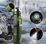 тактическа водоустойчива плазмена запалка с фенер и компас туризьм лов, снимка 1 - Други - 42056042