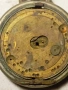 Механизъм от стар джобен часовник, снимка 2
