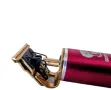 Акумулаторна машинка за подстригване за брада и коса Lexical LHC-5650, 5W, 1200mAh, Червен/Син, снимка 7