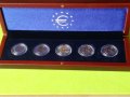 5 х 2 евро 2009 Германия Пробни ''Specimen'' + Кутия , снимка 1 - Нумизматика и бонистика - 41584700