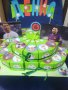 Картонена торта с Реал Мадрид и Варселона Кристина Роналдо и Меси, снимка 1 - Други услуги - 35975826