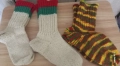 Предлагам красиви ръчно плетени чорапи и терлици , снимка 7