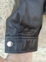 Vintage дамско кожено яке  90s черно М, снимка 7
