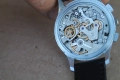 Мъжки ръчен часовник ''Полет стрела СССР'' хронограф /cal. 3017/, снимка 15