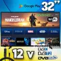 Смарт телевизор на 12 волта, Android 32SMART12V, 32 инча, Wi-Fi, Google Play, снимка 1