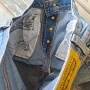 Къси дънкови панталони Levis 501 Peanut Снупи lmtd edition оригинал, снимка 3