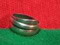 СТАР СТИЛЕН СРЕБЪРЕН ПРЪСТЕН СРЕБРО 925 РЪЧНА МАЙСТОРСКА РЕТРО АРТ ИЗРАБОТКА 36419, снимка 5