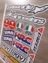 Стикери за ХОНДА Honda Alpinestars GRC AGV Showa и др., снимка 5