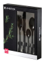 Комплект прибори за хранене Ambition Enna Black / 24 части - черен цвят, снимка 1 - Прибори за хранене, готвене и сервиране - 44603650