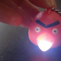 Светещ и свиркащ Ключодържател Angry Birds / Енгри Бърдс, снимка 2 - Фигурки - 44246218