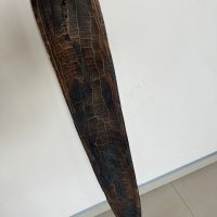 Голяма дървена маска 1м ръчно изработена, снимка 4 - Декорация за дома - 42497138