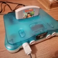 Nintendo 64 ice blue замяна/бартер, снимка 1 - Nintendo конзоли - 39710953