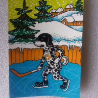 Редки картички Мечо Пух от 1986г, снимка 5 - Колекции - 36185995