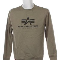 НОВА оригинална зелена фланела блуза ALPHA INDUSTRIES размер L от САЩ, снимка 1 - Блузи - 44400569