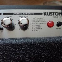 Бас комбо KUSTOM KBA 100X,100 W, 15 inch, Celeston, почти нов, снимка 9 - Други - 42649449