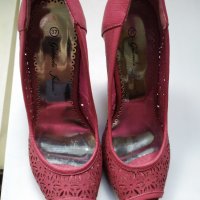 Обувки Сандали на високи токчета 37 номер , снимка 3 - Сандали - 32844149