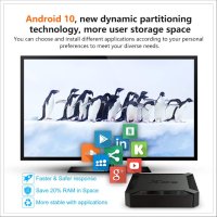 Android 10.0 TV Box X96Q, 2GB RAM/16GB ROM Allwinner H313 Quad-Core,4K/3D,WiFi Медия Плейър, снимка 3 - Плейъри, домашно кино, прожектори - 42450798