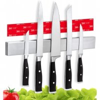Залепваща стоманена поставка за ножове, снимка 10 - Аксесоари за кухня - 40046920