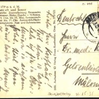 Пътувала пощенска картичка Радщат Тауерн преди 1929 Австрия, снимка 2 - Филателия - 35817503