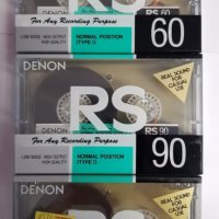 DENON RS аудиокасети японски, снимка 1 - Аудио касети - 41124549