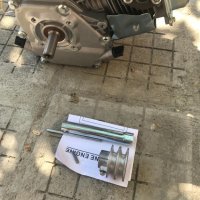 Бензинов двигател за Мотофреза 7.5кс HONDA + ШАЙБА и гаранция, снимка 3 - Градинска техника - 41620178