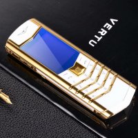 Телефон VERTU, луксозен мобилен телефон Верту, метален с кожа, телефон Vertu Signature S, снимка 18 - Vertu - 33099089