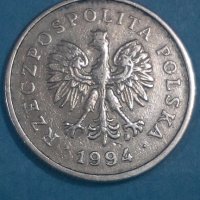 1 ZLOTY 1994 года Полша, снимка 2 - Нумизматика и бонистика - 44466156