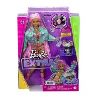 Кукла Barbie - Екстра: С розови плитки Mattel GXF09 , снимка 1 - Кукли - 42397810