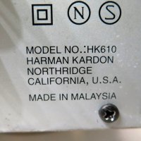 Harman Kardon HK610, снимка 9 - Ресийвъри, усилватели, смесителни пултове - 42122618