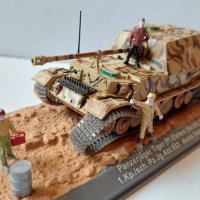 Диорама макет ремонт на танк втората световна, снимка 8 - Колекции - 44489051