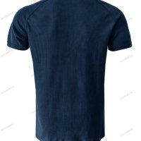 Мъжка модна лятна рипсена тениска Henley, 6цвята - 023, снимка 13 - Тениски - 41566640
