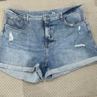 Къси дънкови панталони XL на H&M, снимка 8 - Панталони - 41714021