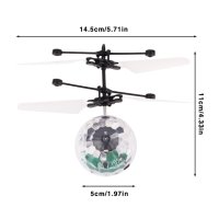 Детски дрон Летяща топка с LED диоди, снимка 3 - Електрически играчки - 40918119
