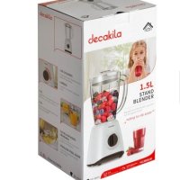 

Блендер DECAKILA, 2 скорости, 400 W, 1.5 L

phone:0876111139, снимка 2 - Блендери - 44336544