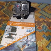 Action camera WATERPROOF HD 1080P., снимка 1 - Оборудване и аксесоари за оръжия - 42315852