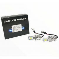 Комплект иновативни LED крушки за фарове H1, снимка 2 - Аксесоари и консумативи - 38756096