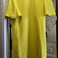 Жълта рокля, снимка 4 - Рокли - 41827953